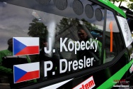 Rallye Český Krumlov: Přejímky, servis, shakedown